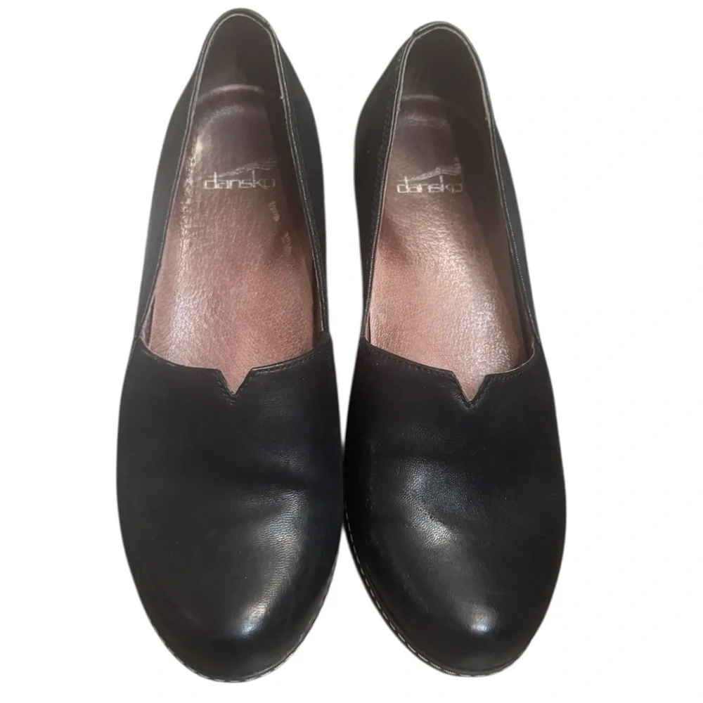 Dansko Liliana Genuine Leather Wedges, EUC - Picture 6 of 15